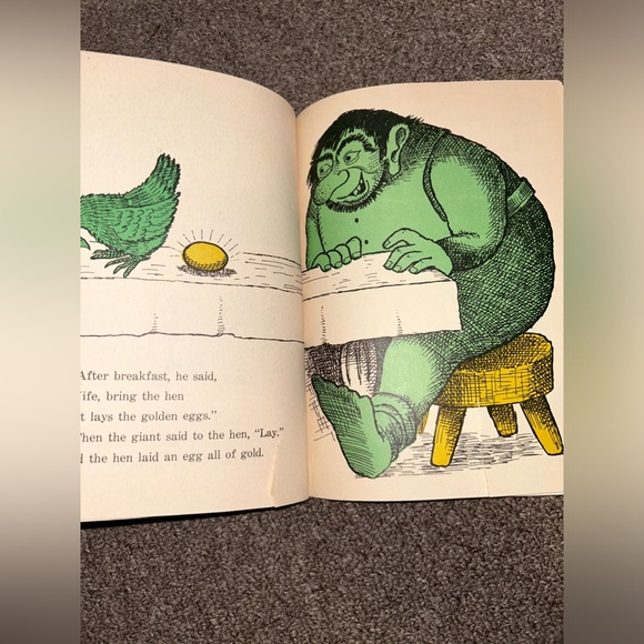 •5 FOR $10 KIDS TOYS• Jack & The Beanstalk 33 1/3 RPM PB Book + Record 1965 - Picture 7 of 11